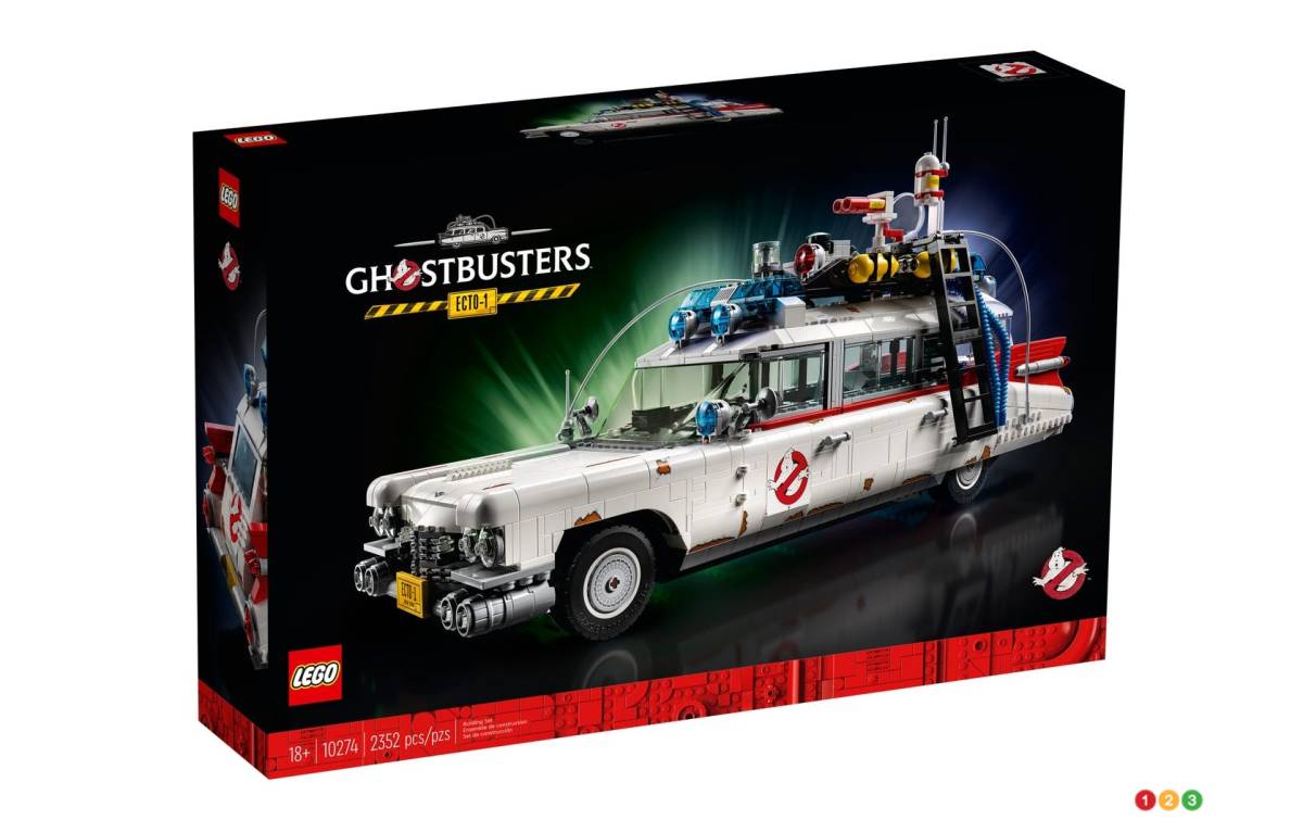 L'Ecto-1 de Lego, emballage